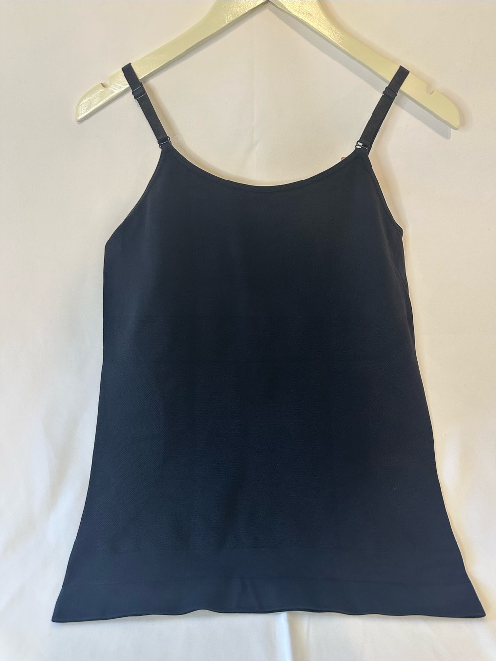 Shapermint Black Adjustable-Strap Seamless Camisole - Picture 5 of 5